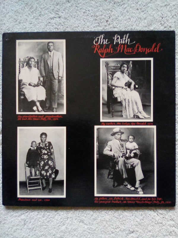 Ralph MacDonald - The Path (Vinyl, LP, Album, Stereo) Very Good Plus (VG+) / Very Good (VG)
