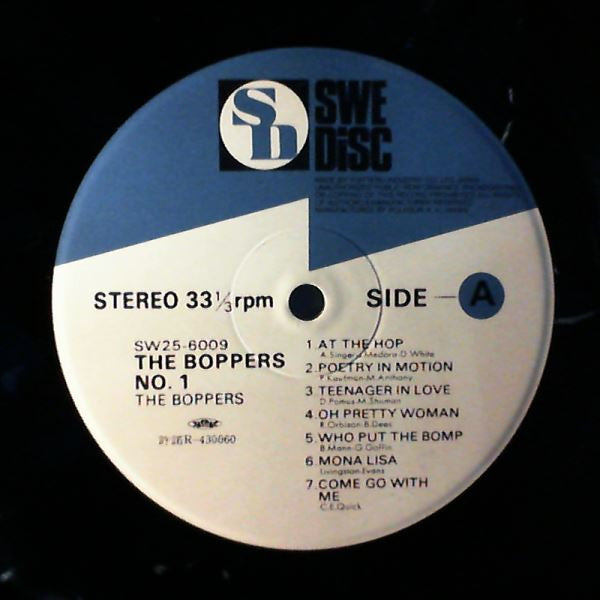The Boppers - The Boppers No.1 (Vinyl, LP, Album) Very Good Plus (VG+) / Very Good Plus (VG+)
