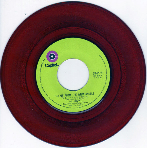 Davie Allan & The Arrows - Blue's Theme / Theme From The Wild Angels (Vinyl, 7", 45 RPM, Single) Very Good (VG) / Very Good (VG)