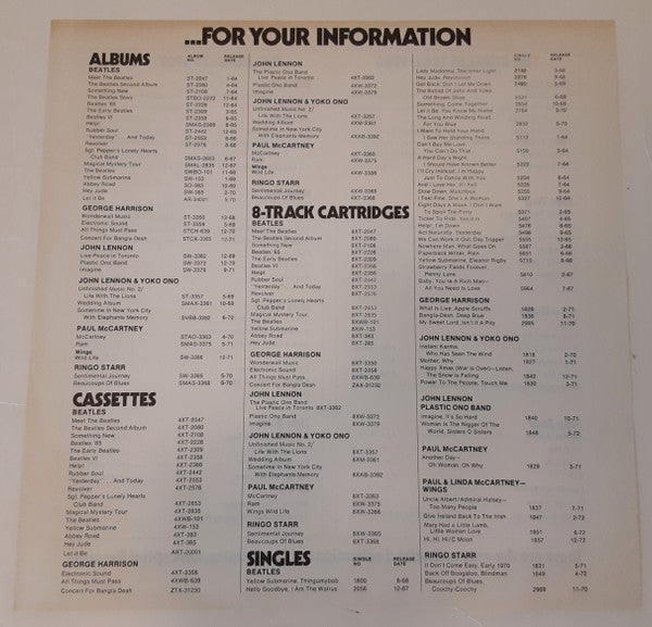 The Beatles - 1967-1970 (2xVinyl, LP, Compilation, Mispress, Reissue) Good Plus (G+) / Good Plus (G+)