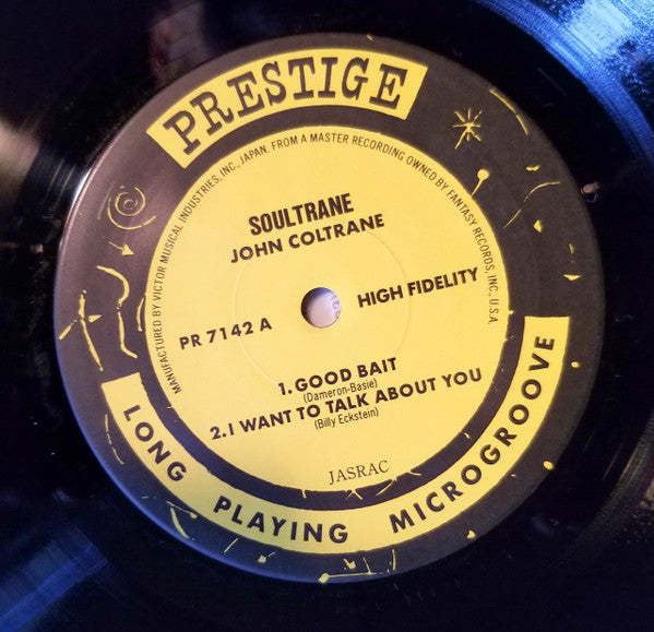 John Coltrane - Soultrane (Vinyl, LP, Album, Reissue, Mono)