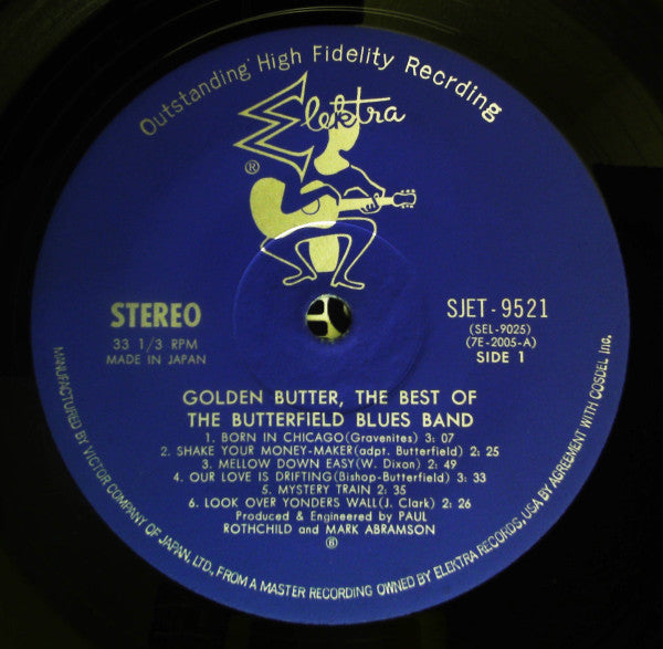 The Paul Butterfield Blues Band - Golden Butter / The Best Of The Paul Butterfield Blues Band (2xVinyl, LP, Compilation, Stereo) Very Good (VG) / Very Good (VG)