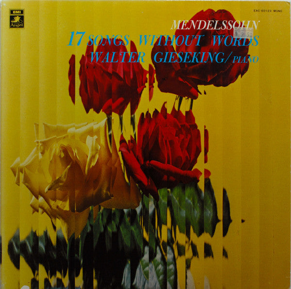 Walter Gieseking - Songs Without Words (Vinyl, LP, Mono) Near Mint (NM or M-) / Very Good (VG)