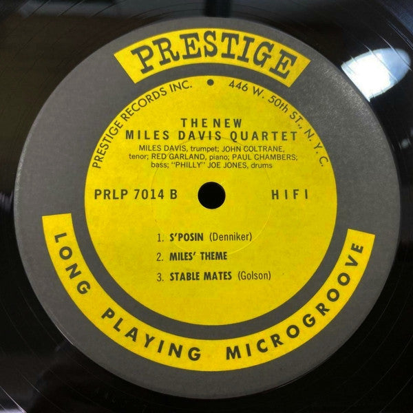 The Miles Davis Quintet - Miles (Vinyl, LP, Album, Reissue, Mono) Very Good Plus (VG+) / Very Good Plus (VG+)