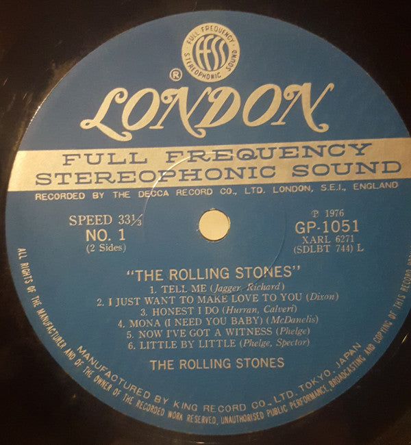 The Rolling Stones - The Rolling Stones (Vinyl, LP, Album, Reissue, Stereo) Very Good (VG) / Good Plus (G+)