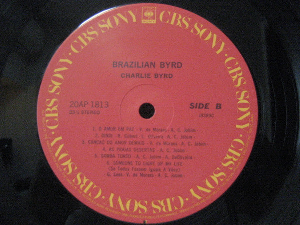 Charlie Byrd - Brazilian Byrd (Vinyl, LP, Album, Reissue, Stereo) Near Mint (NM or M-) / Very Good (VG)