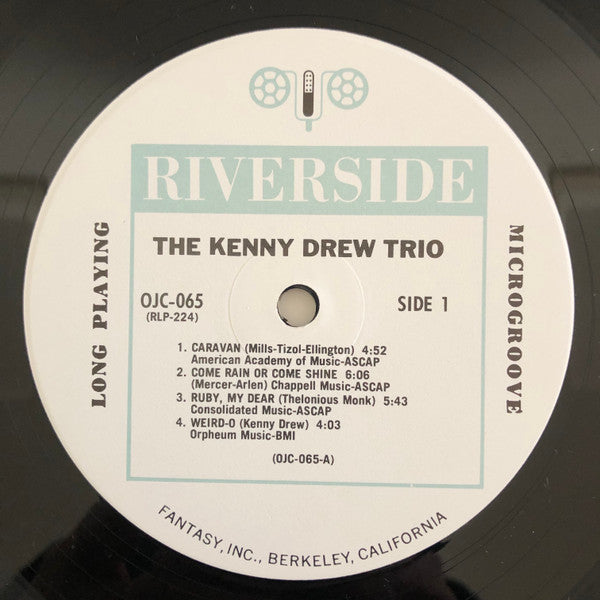 The Kenny Drew Trio - Kenny Drew Trio (Vinyl, LP, Album, Reissue, Mono) Very Good (VG) / Very Good (VG)