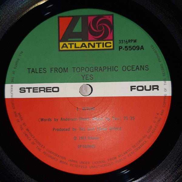 Yes - Tales From Topographic Oceans (2xVinyl, LP, Album, Reissue) Very Good (VG) / Very Good (VG)