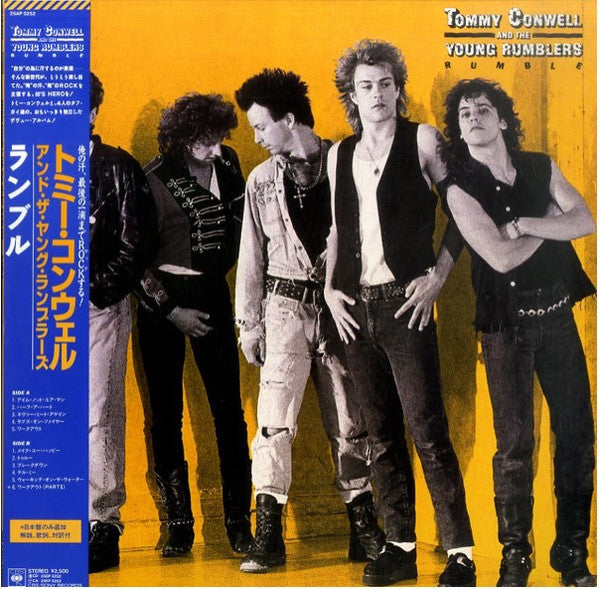 Tommy Conwell And The Young Rumblers - Rumble (Vinyl, LP, Album) Near Mint (NM or M-) / Very Good Plus (VG+)