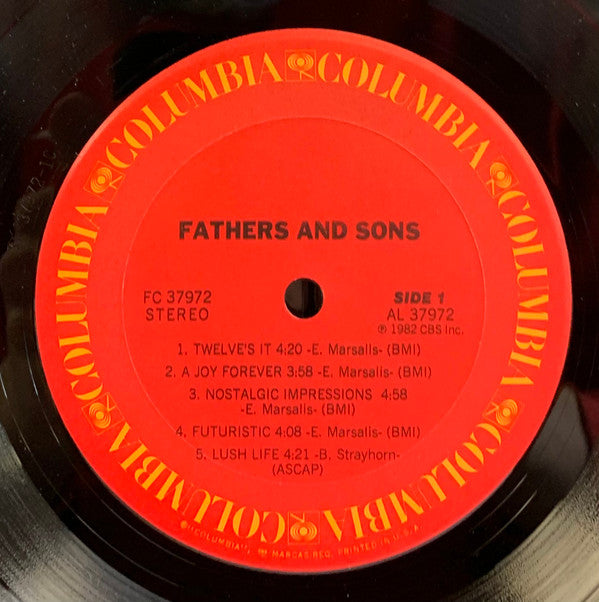 Wynton Marsalis - Fathers & Sons (Vinyl, LP, Album) Very Good (VG) / Good (G)