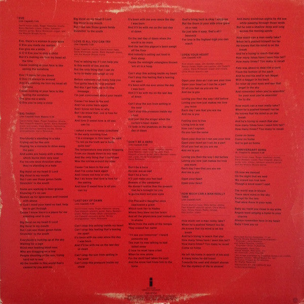 Jim Capaldi - Oh How We Danced (Vinyl, LP, Album) Good Plus (G+) / Very Good (VG)
