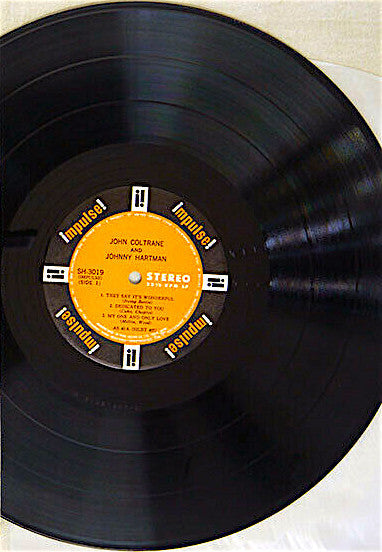 John Coltrane - John Coltrane And Johnny Hartman (Vinyl, LP, Album, Stereo) Very Good (VG) / Good Plus (G+)