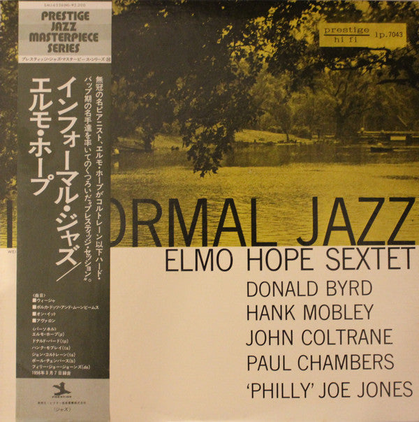 Elmo Hope Sextet - Informal Jazz (Vinyl, LP, Album, Promo, Reissue, Mono) Near Mint (NM or M-) / Very Good Plus (VG+)