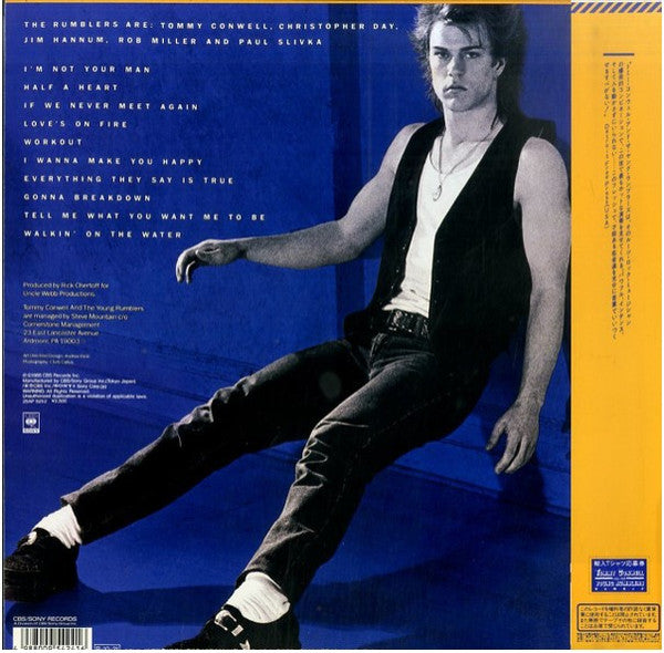 Tommy Conwell And The Young Rumblers - Rumble (Vinyl, LP, Album) Near Mint (NM or M-) / Very Good Plus (VG+)