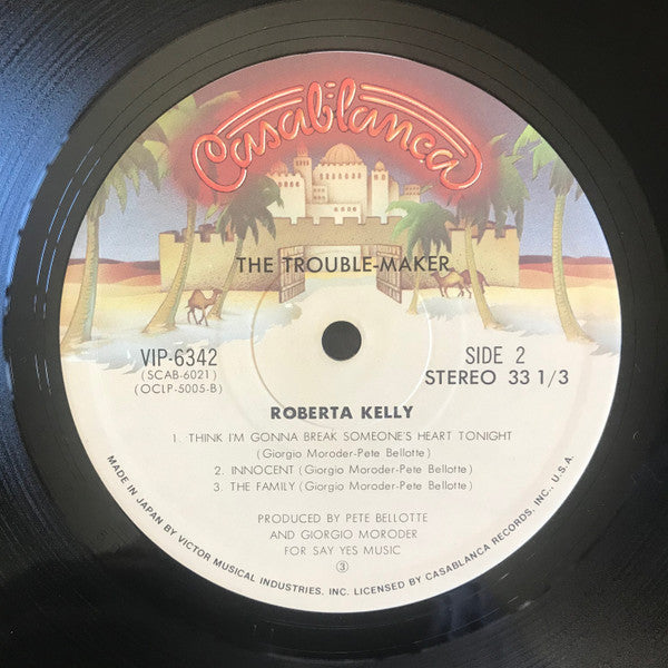Roberta Kelly - Trouble Maker (Vinyl, LP, Album) Very Good Plus (VG+) / Very Good Plus (VG+)