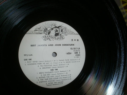Bert Jansch - Bert And John (Vinyl, LP, Album, Promo, Reissue) Very Good Plus (VG+) / Very Good (VG)