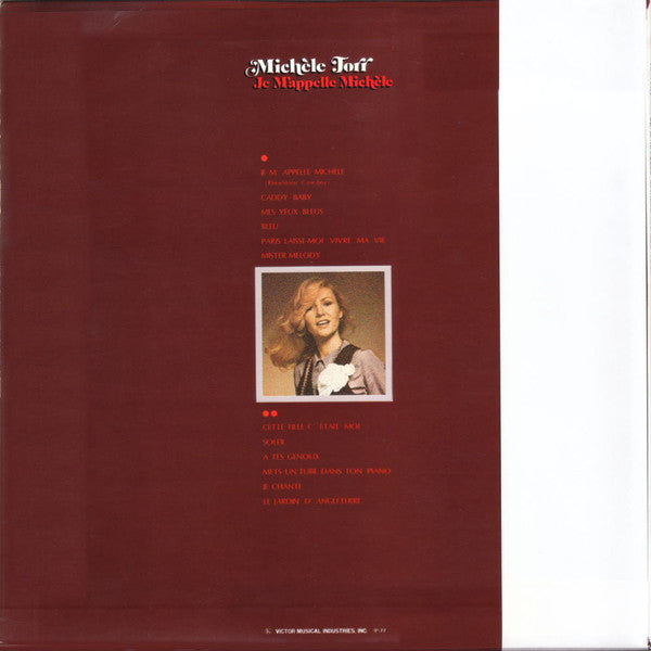 Michèle Torr - Je M'appelle Michèle (Vinyl, LP, Album) Very Good (VG) / Very Good (VG)