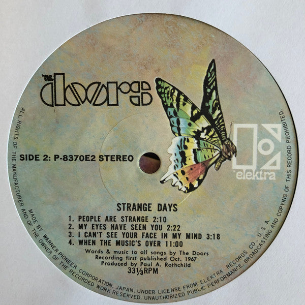 The Doors - Strange Days = まぼろしの世界 (Vinyl, LP, Album, Reissue)