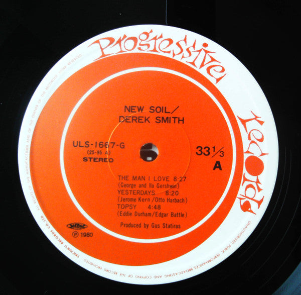Derek Smith - New Soil (Vinyl, LP, Album, Reissue) Near Mint (NM or M-) / Very Good Plus (VG+)