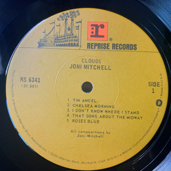 Joni Mitchell - Clouds (Vinyl, LP, Album, Reissue) Near Mint (NM or M-) / Very Good Plus (VG+)