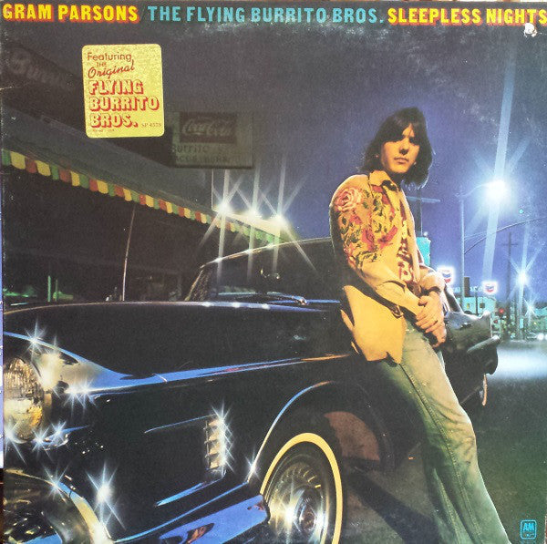 Gram Parsons - Sleepless Nights (Vinyl, LP, Album) Very Good Plus (VG+) / Very Good (VG)
