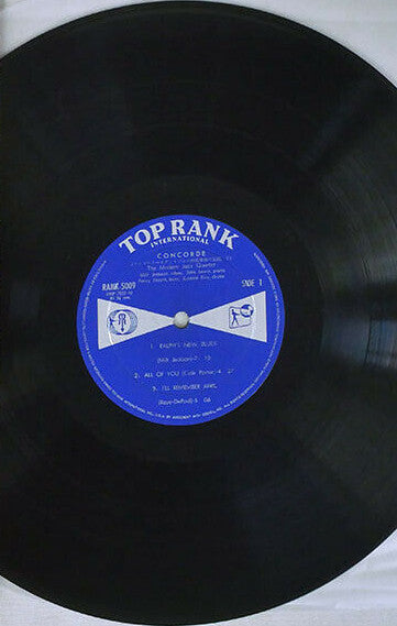 The Modern Jazz Quartet - Concorde (Vinyl, LP, Album, Mono) Very Good Plus (VG+) / Very Good Plus (VG+)