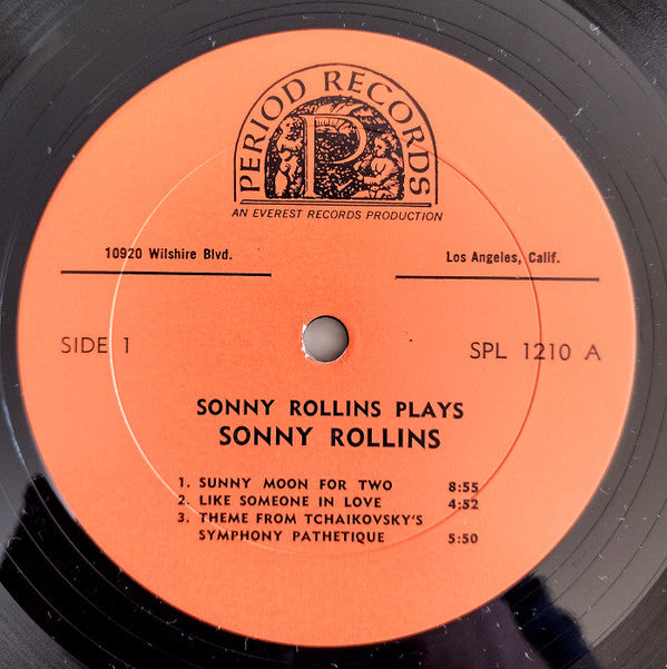 Sonny Rollins - Plays (Vinyl, LP, Album, Reissue, Mono)