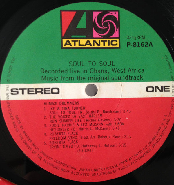 Various - Soul To Soul (Music From The Original Soundtrack - Record...