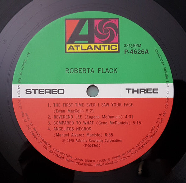 Roberta Flack - Roberta Flack (Vinyl, LP, Compilation, Reissue)