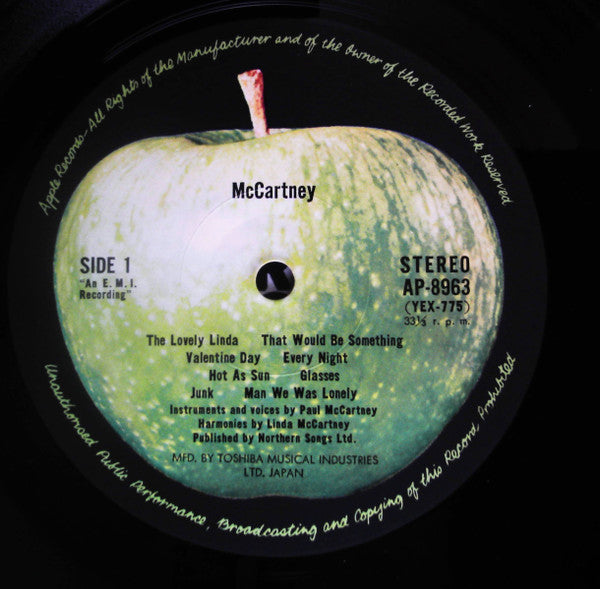 Paul McCartney - McCartney (Vinyl, LP, Album, Stereo) Very Good (VG) / Very Good (VG)
