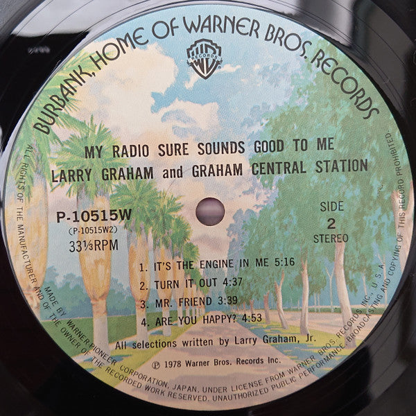 Graham Central Station - My Radio Sure Sounds Good To Me (Vinyl, LP, Album) Very Good Plus (VG+) / Very Good Plus (VG+)