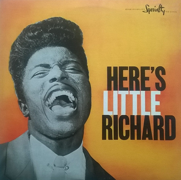 Little Richard - Here's Little Richard (Vinyl, LP, Album, Reissue) Very Good (VG) / Very Good (VG)