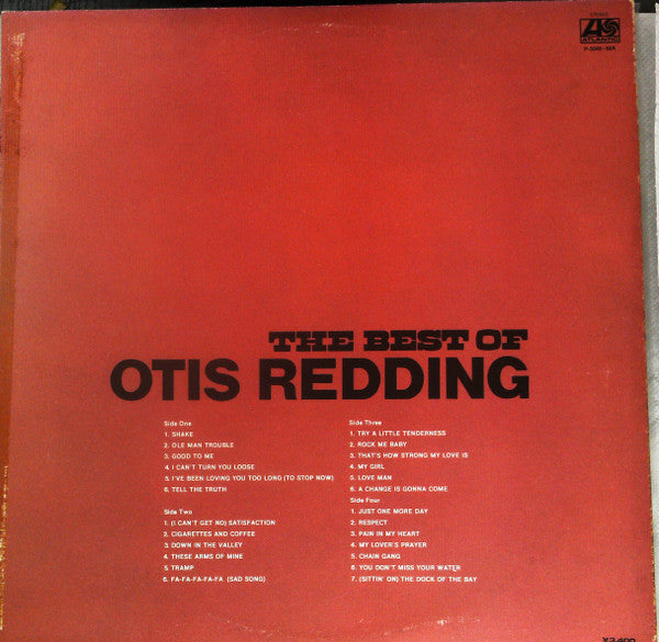 Otis Redding - The Best Of Otis Redding (2xVinyl, LP, Compilation, Reissue, Stereo) Near Mint (NM or M-) / Near Mint (NM or M-)