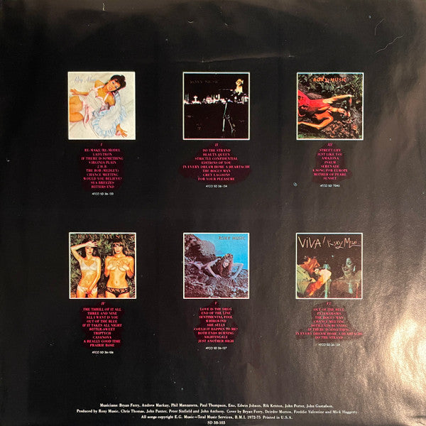Roxy Music - Greatest Hits (Vinyl, LP, Compilation) Very Good (VG) / Very Good (VG)