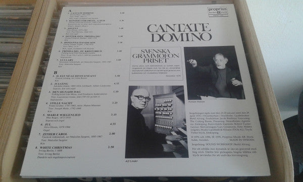Oscars Motettkör - Cantate Domino (Vinyl, LP, Album) Near Mint (NM or M-) / Near Mint (NM or M-)
