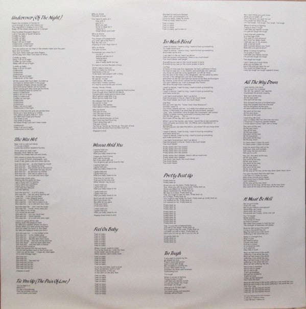 The Rolling Stones - Undercover (Vinyl, LP, Album, Promo) Very Good Plus (VG+) / Very Good Plus (VG+)