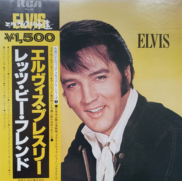 Elvis Presley - Let's Be Friends (Vinyl, LP, Album, Reissue, Stereo, Mono) Very Good Plus (VG+) / Very Good (VG)