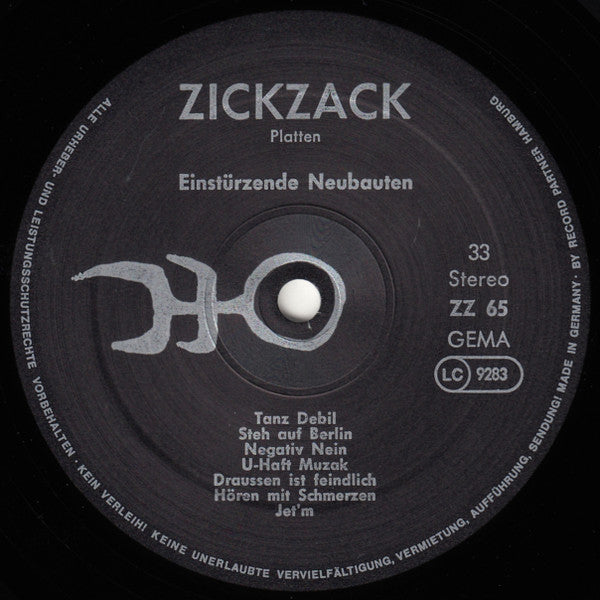 Einstürzende Neubauten - Kollaps (Vinyl, LP, Album, Repress, Stereo) Very Good Plus (VG+) / Very Good Plus (VG+)