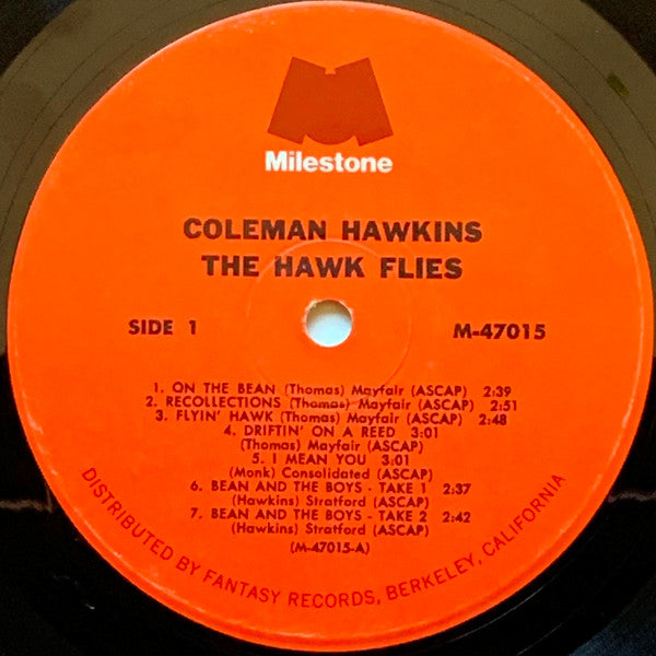 Coleman Hawkins - The Hawk Flies (2xVinyl, LP, Compilation, Remastered, Stereo) Very Good Plus (VG+) / Very Good (VG)