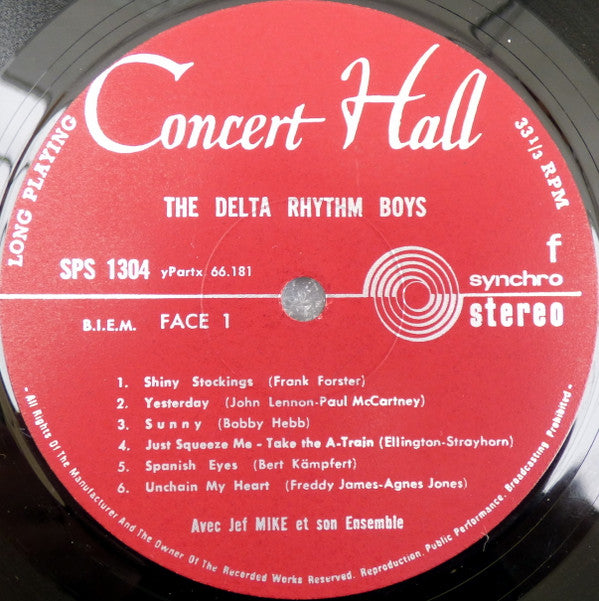 The Delta Rhythm Boys - The Delta Rhythm Boys (Vinyl, LP, Album) Very Good (VG) / Good (G)