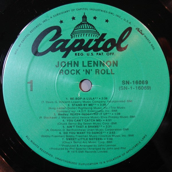 John Lennon - Rock 'N' Roll (Vinyl, LP, Album, Reissue) Very Good Plus (VG+) / Very Good Plus (VG+)