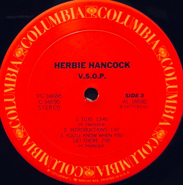 Herbie Hancock - V.S.O.P. (Vinyl, LP, Album)