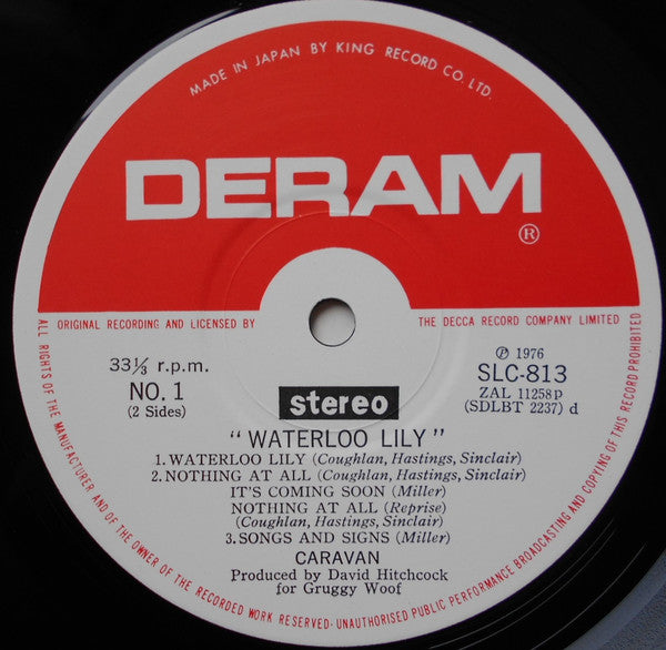 Caravan - Waterloo Lily (Vinyl, LP, Album, Reissue) Near Mint (NM or M-) / Very Good Plus (VG+)
