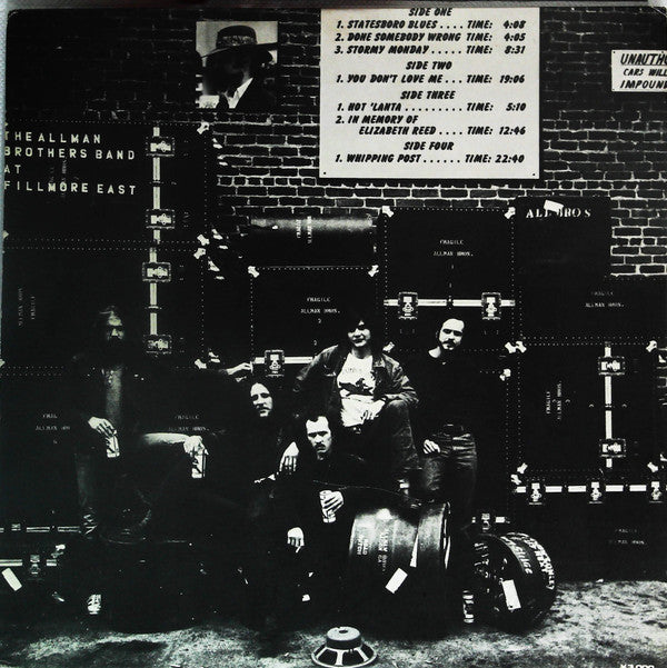 The Allman Brothers Band - The Allman Brothers Band At Fillmore East (2xVinyl, LP, Album) Very Good Plus (VG+) / Very Good (VG)