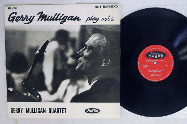 Gerry Mulligan Quartet - Gerry Mulligan vol.2 (Vinyl, LP, Stereo) Very Good Plus (VG+) / Very Good Plus (VG+)