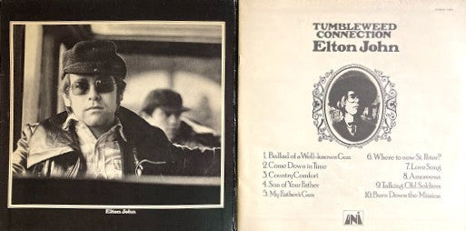 Elton John - Tumbleweed Connection (Vinyl, LP, Album) Good Plus (G+) / Very Good (VG)