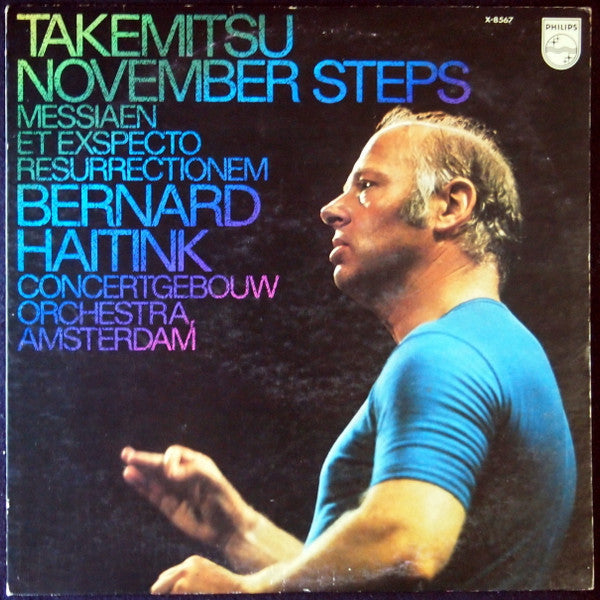 Toru Takemitsu - November Steps / Et Expecto Resurrectionem Mortuorum (Vinyl, LP, Album, Reissue) Very Good Plus (VG+) / Very Good (VG)