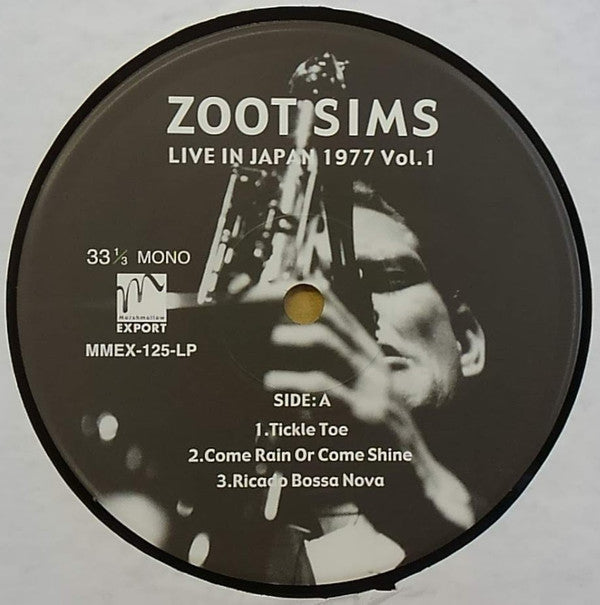 Zoot Sims - Live In Japan 1977 Vol. 1 (Vinyl, LP, Album, Limited Ed...