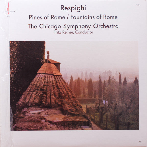Ottorino Respighi - Pines Of Rome / Fountains Of Rome (Vinyl, LP, Reissue, Repress, Special Edition, Stereo) Very Good Plus (VG+) / Very Good Plus (VG+)