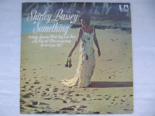 Shirley Bassey - Something (Vinyl, LP, Album) Very Good Plus (VG+) / Very Good (VG)